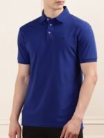 HACKETT LONDON Men Applique Polo Collar T-shirt