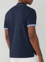 HACKETT LONDON Polo Collar Short Sleeves Cotton T-shirt