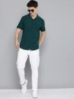 HERE&NOW Men Slim Fit Opaque Casual Shirt