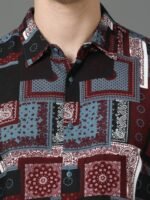 HERE&NOW Men Slim Fit Opaque Printed Casual Shirt