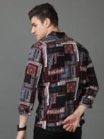 HERE&NOW Men Slim Fit Opaque Printed Casual Shirt