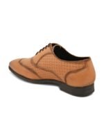 HERE&NOW Men Textured Formal Oxfords