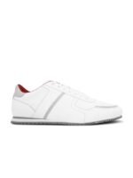 HRX by Hrithik Roshan Men White & Grey Retro Lightweight Comfort Insole Basics Sneakers