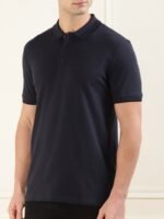 HUGO Men Polo Collar Applique T-shirt