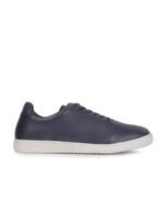 Hush Puppies Men Perforations Round Toe Leather Sneakers