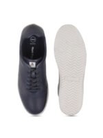 Hush Puppies Men Perforations Round Toe Leather Sneakers