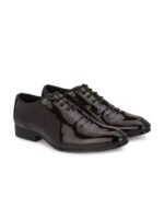 INVICTUS Men Round Toe Formal Oxfords