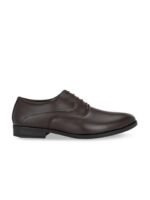 INVICTUS Men Textured Formal Oxfords