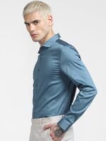 Jack & Jones Men Maroon Slim Fit Formal Shirt