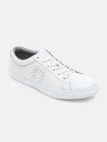 Jack & Jones Men Round Toe Leather Sneakers