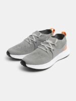 Jack & Jones Men Textured Round Toe Memory Foam Sneakers