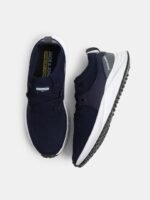 Jack & Jones Men Textured Round Toe Memory Foam Sneakers