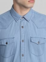 Jack & Jones Opaque Denim Casual Shirt