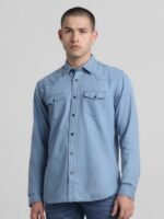 Jack & Jones Opaque Denim Casual Shirt