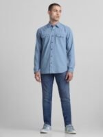 Jack & Jones Opaque Denim Casual Shirt