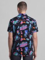 Jack & Jones Rick & Morty Printed Short Sleeves Casual Shirt