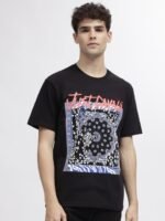 Just Cavalli Men Printed Pockets T-shirt