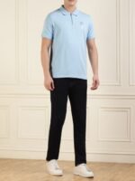 Karl Lagerfeld Polo Collar Cotton T-Shirt