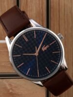 Lacoste Men Blue & Brown Analogue Watch 2011046