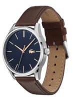 Lacoste Men Blue & Brown Analogue Watch 2011046