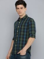 Levis Slim Fit Checked Pure Cotton Casual Shirt