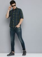 Levis Slim Fit Checked Pure Cotton Casual Shirt