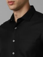 Louis Philippe Slim Fit Pure Cotton Opaque Formal Shirt