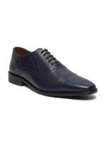 LOUIS STITCH Men Perforated Premium Leather Formal Oxfords Shoes