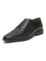 LOUIS STITCH Men Perforated Premium Leather Formal Oxfords Shoes