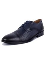 LOUIS STITCH Men Premium Leather Dual Tone Patina Oxford Shoes
