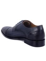 LOUIS STITCH Men Premium Leather Dual Tone Patina Oxford Shoes