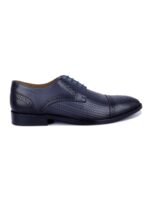 LOUIS STITCH Men Premium Leather Dual Tone Patina Oxford Shoes