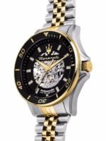 Maserati Men Skeleton Dial & Analogue Automatic Motion Powered Watch R8823140010-