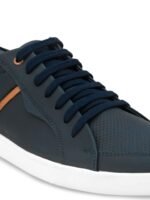 Mast & Harbour Men Navy Blue Lace-Ups Sneakers