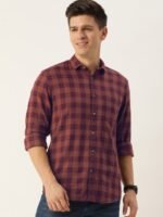 Mast & Harbour Men Standard Buffalo Checked Casual Pure Cotton Shirt