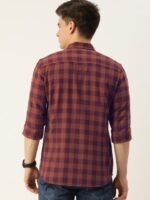 Mast & Harbour Men Standard Buffalo Checked Casual Pure Cotton Shirt