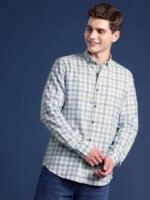 Mast & Harbour Men Standard Checked Casual Shirt