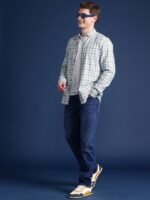 Mast & Harbour Men Standard Checked Casual Shirt