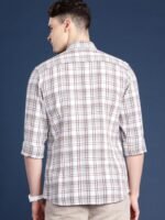 Mast & Harbour Men Standard Checked Casual Shirt