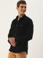 Mast & Harbour Men Standard Corduroy Cotton Shirt