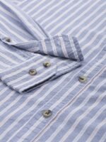 Mast & Harbour Men Standard Striped Casual Shirt