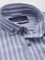 Mast & Harbour Men Standard Striped Casual Shirt