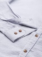 Mast & Harbour Men Striped Pure Cotton Casual Shirt