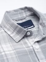 Mast & Harbour Pure Cotton Opaque Checked Casual Shirt