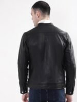 Matinique Men Leather Leather Jacket