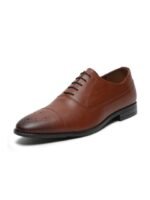 Men Leatherette Derby Formal Shoes