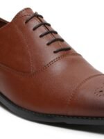 Men Leatherette Derby Formal Shoes