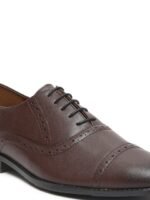 Men Leatherette Oxford Formal Shoes