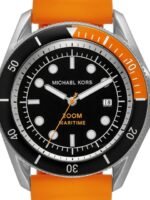 Michael Kors Men Embellished Dial & Straps Analogue Watch MK9157