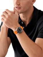 Michael Kors Men Embellished Dial & Straps Analogue Watch MK9157